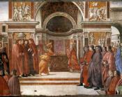 多梅尼科基尔兰达约 - Angel Appearing to Zacharias